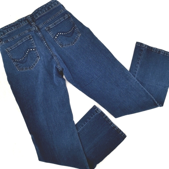 Lee Women's 8 Medium Slender Secret Straight Jeans - Picture 7 of 12